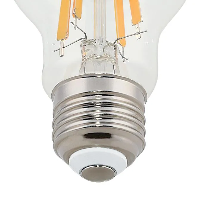 A19 8-Watt (75-Watt Equivalent) Medium Base Clear Dimmable Filament LED Lamp