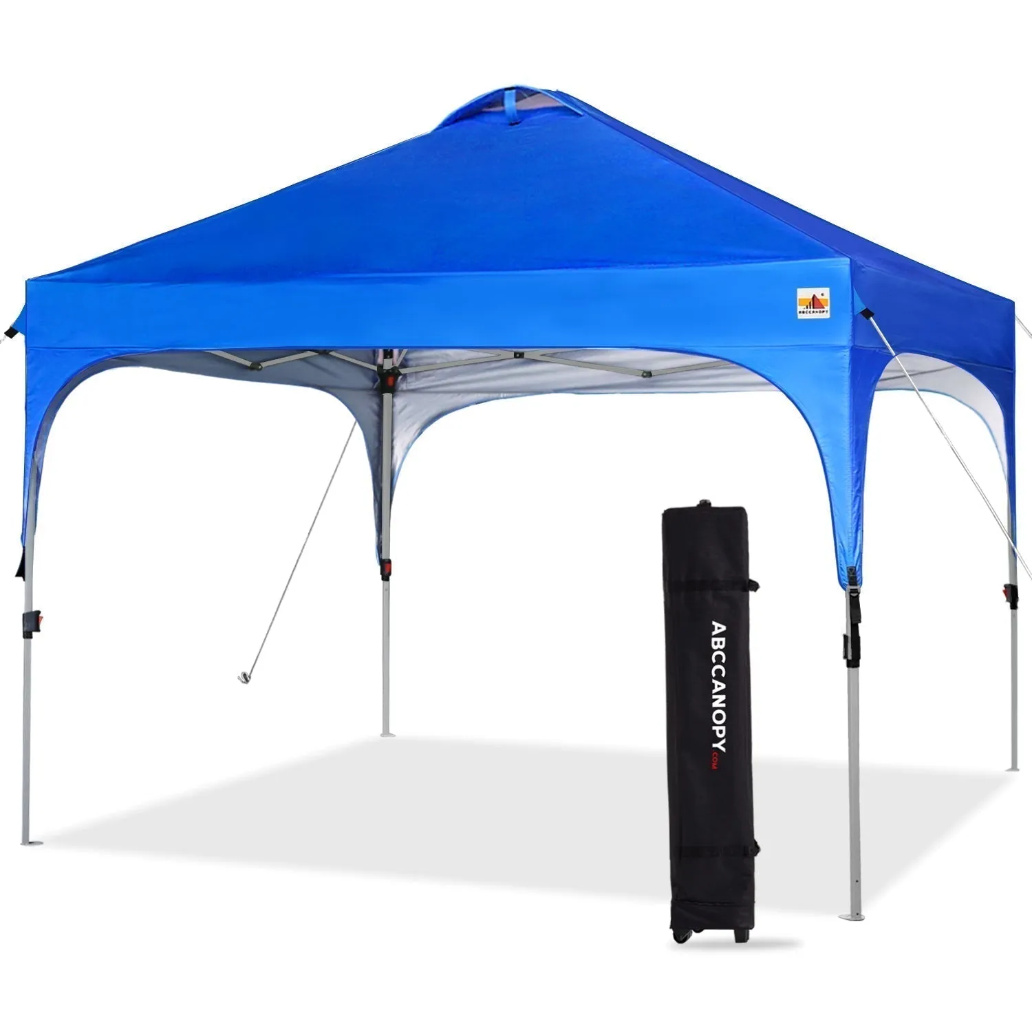 ABCCANOPY Compact Pop-up Instant Portable Canopy 10x10 for Camping, Beach