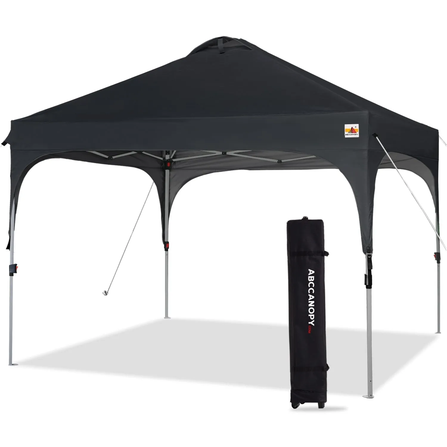 ABCCANOPY Compact Pop-up Instant Portable Canopy 10x10 for Camping, Beach