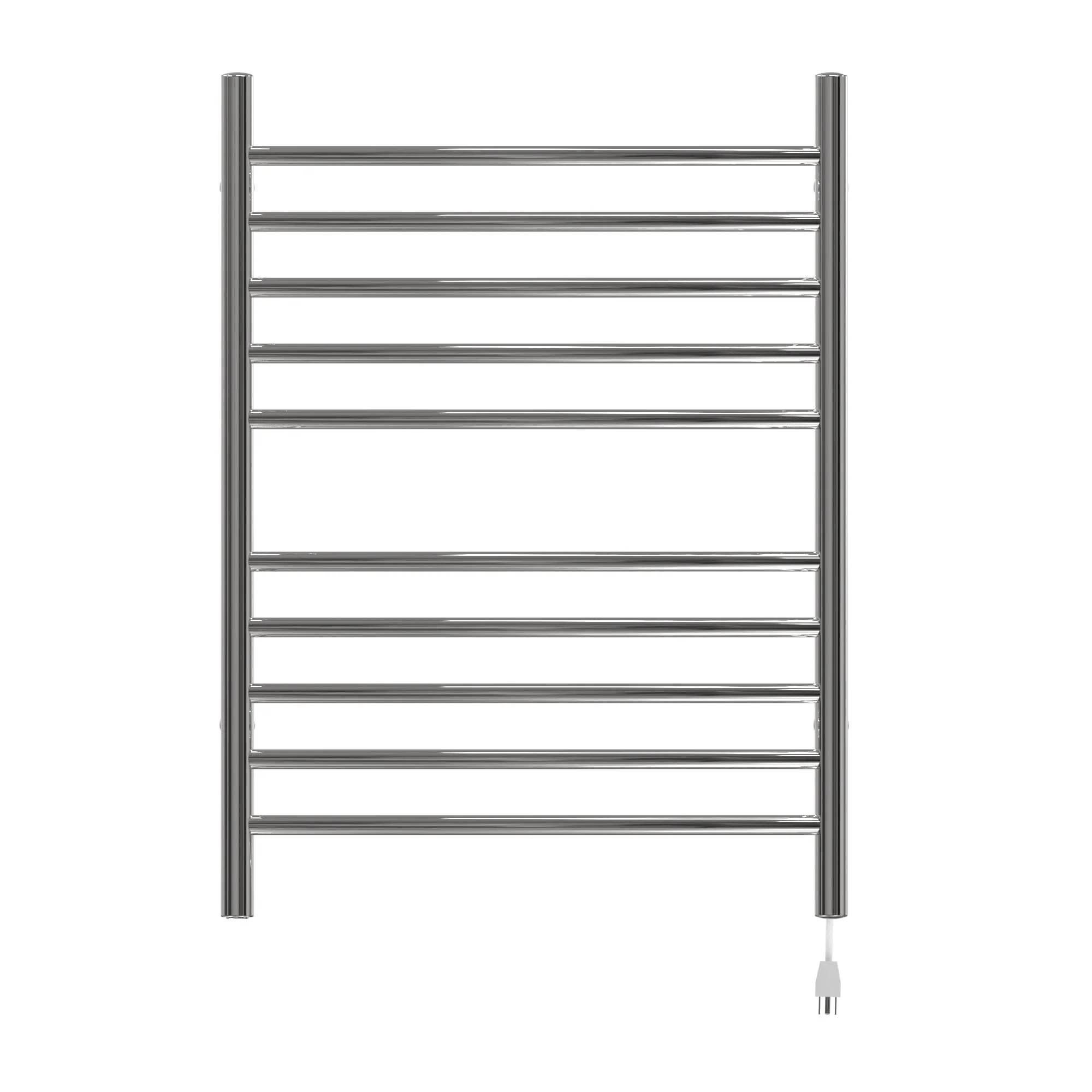 Amba RWH-CP Radiant Hardwired   Plug-in Combo Curved 10 Bar Towel Warmer in Polished