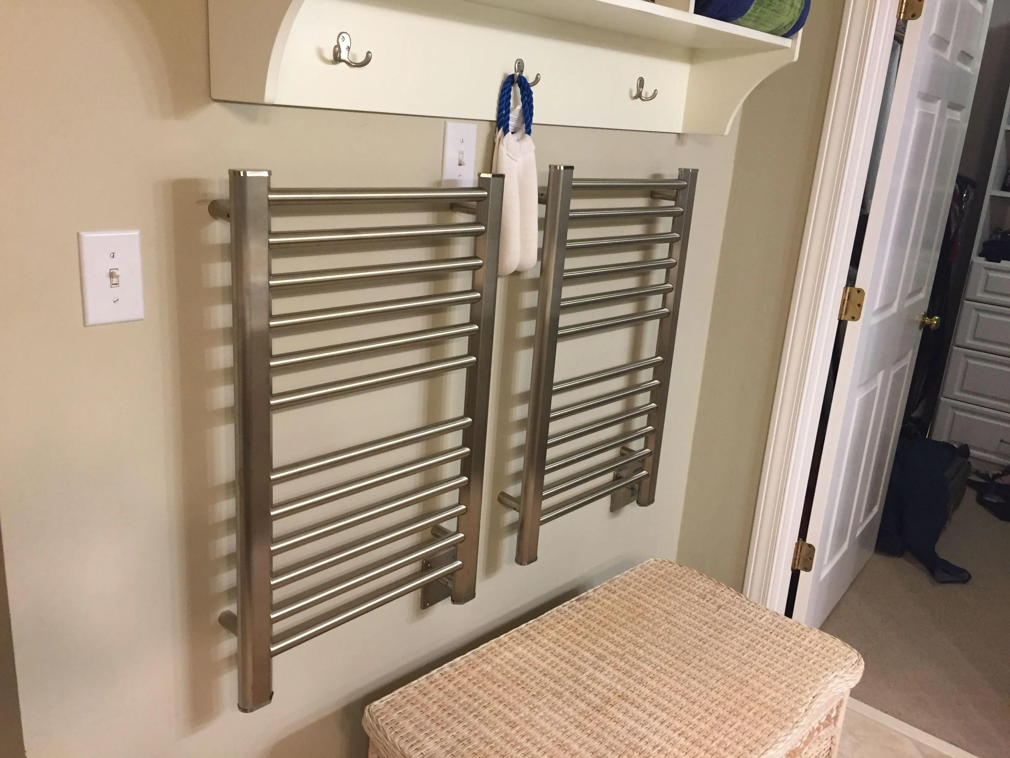 Amba Sirio S2132 Hardwired Towel Warmer - 21.5"w x 33.25"h