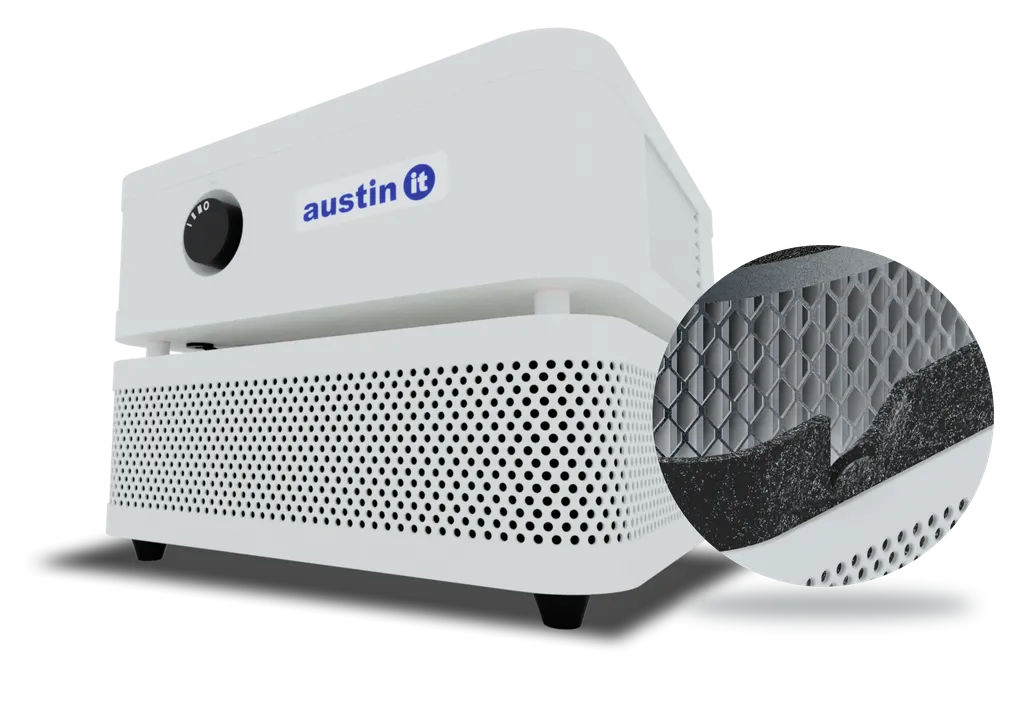 Austin Air it Unit with VOC Wrap Air Purifier