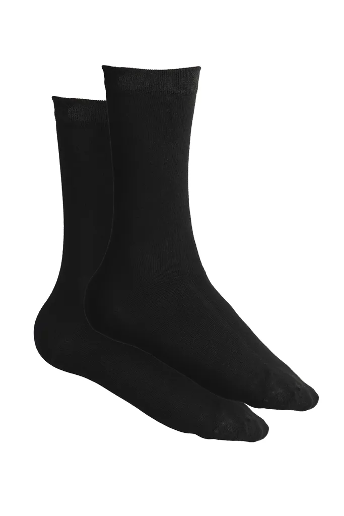 Bamboo Fabric Socks | White, Black and Navy | Pack of 2 – Soft, Breathable, Eco-Friendly Comfort