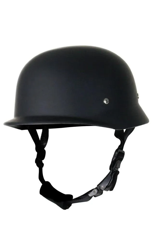 Basic Flat Black German Novelty Helmet, H502-NR-DL