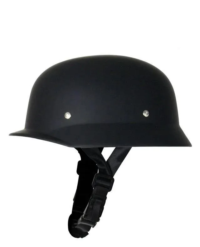 Basic Flat Black German Novelty Helmet, H502-NR-DL