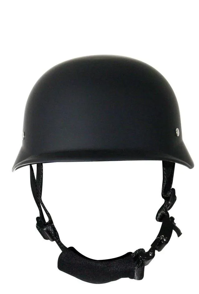 Basic Flat Black German Novelty Helmet, H502-NR-DL