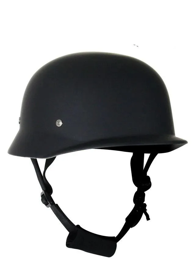 Basic Flat Black German Novelty Helmet, H502-NR-DL