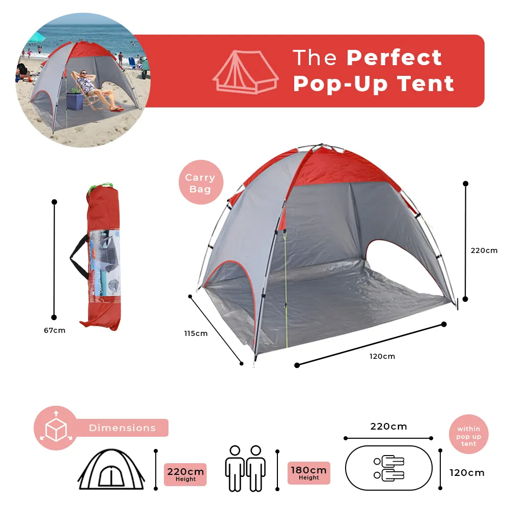 Beach Tent UV50  for 2 People