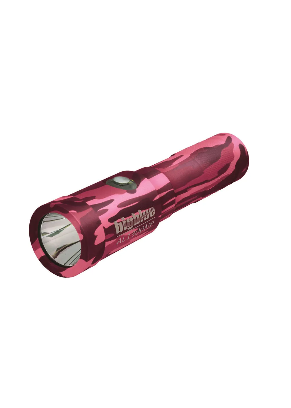 BigBlue AL1300NP Narrow Beam Push Button Dive Torch Pink