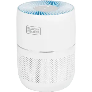 Black Decker Tabletop Air Purifier with Indicator Lights