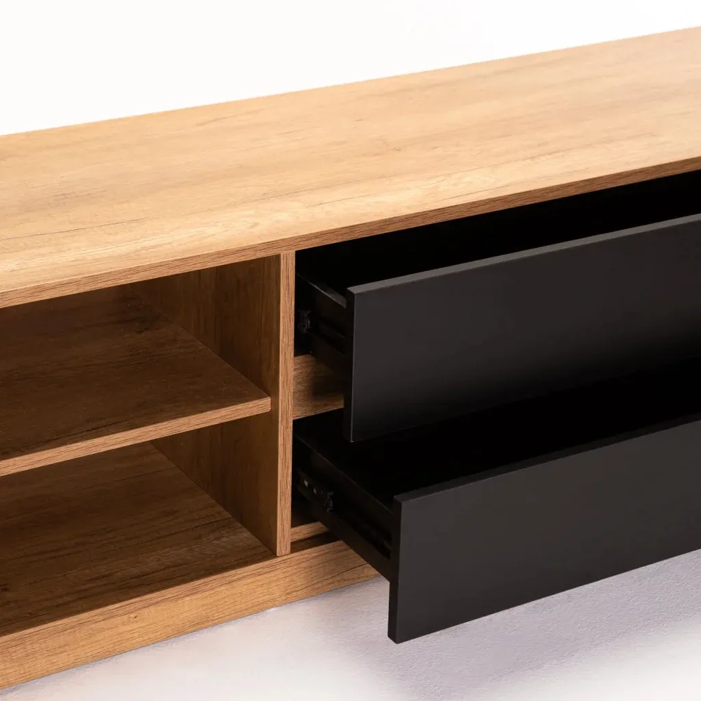 CENTO 180cm 2 DRAWER TV UNIT