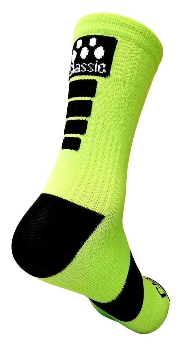 Classic Cycling Sock - Fluo Yellow - Green