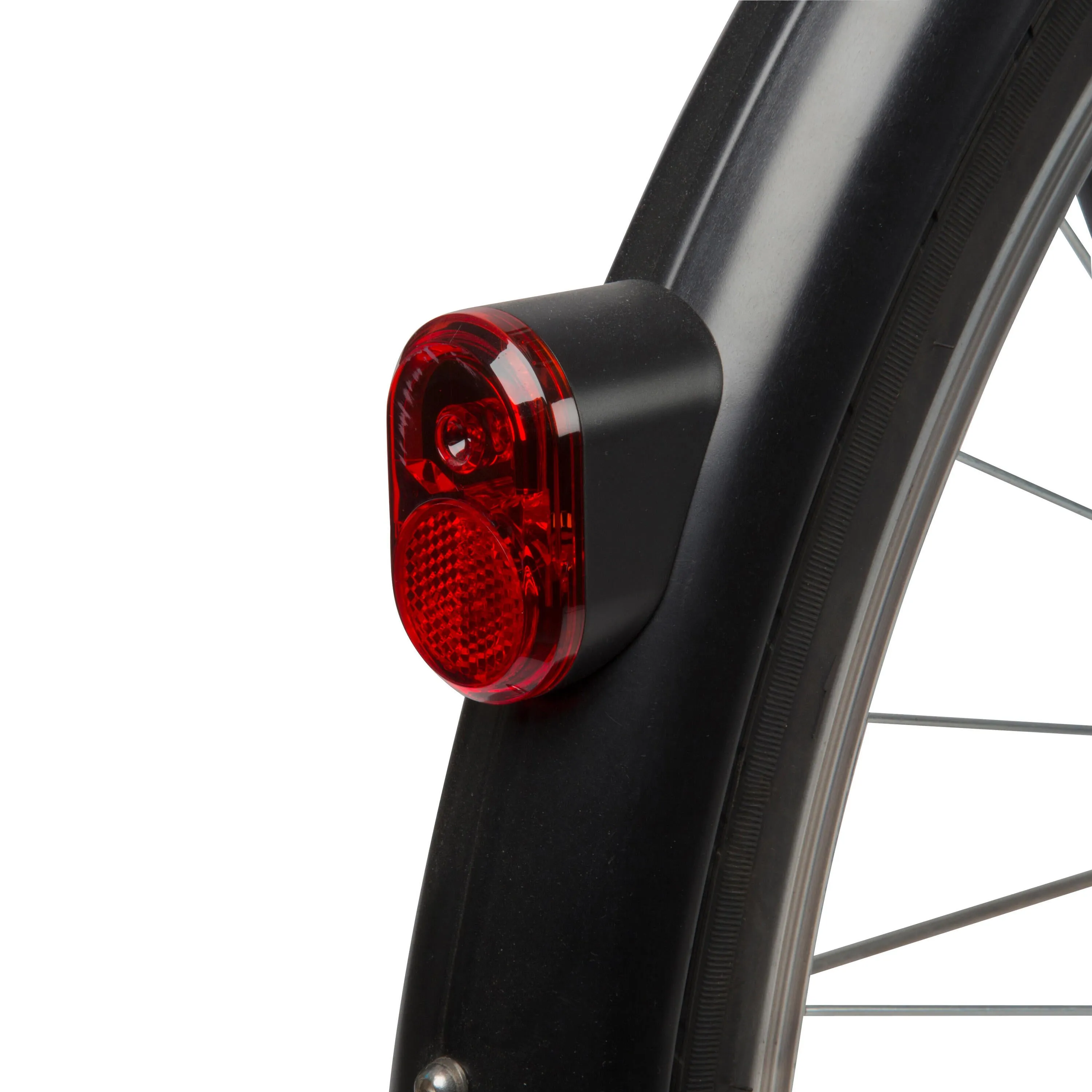 Elops Dynamo Tail Light Black, Black