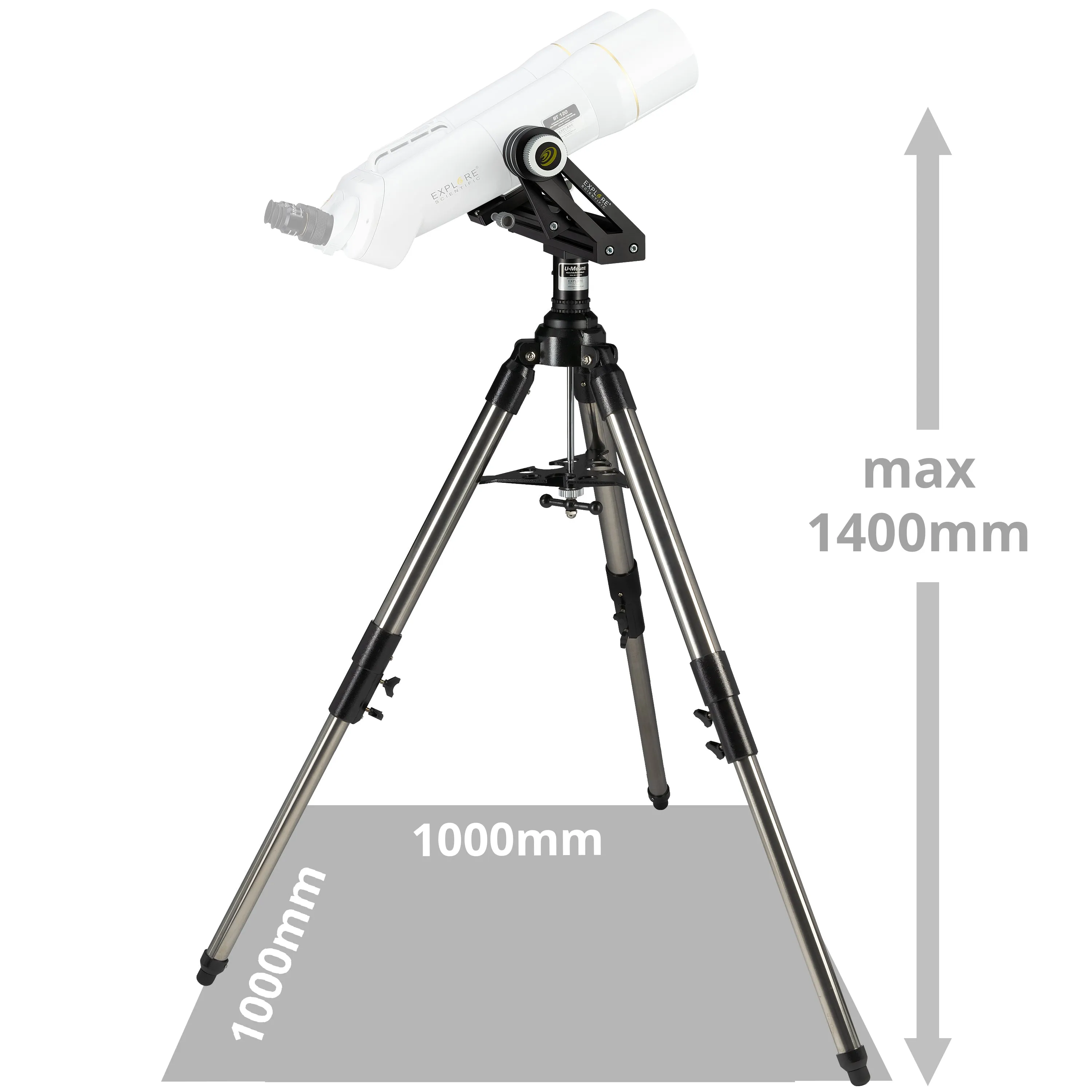 Explore Scientific U-Mount with Tripod for Large Binoculars