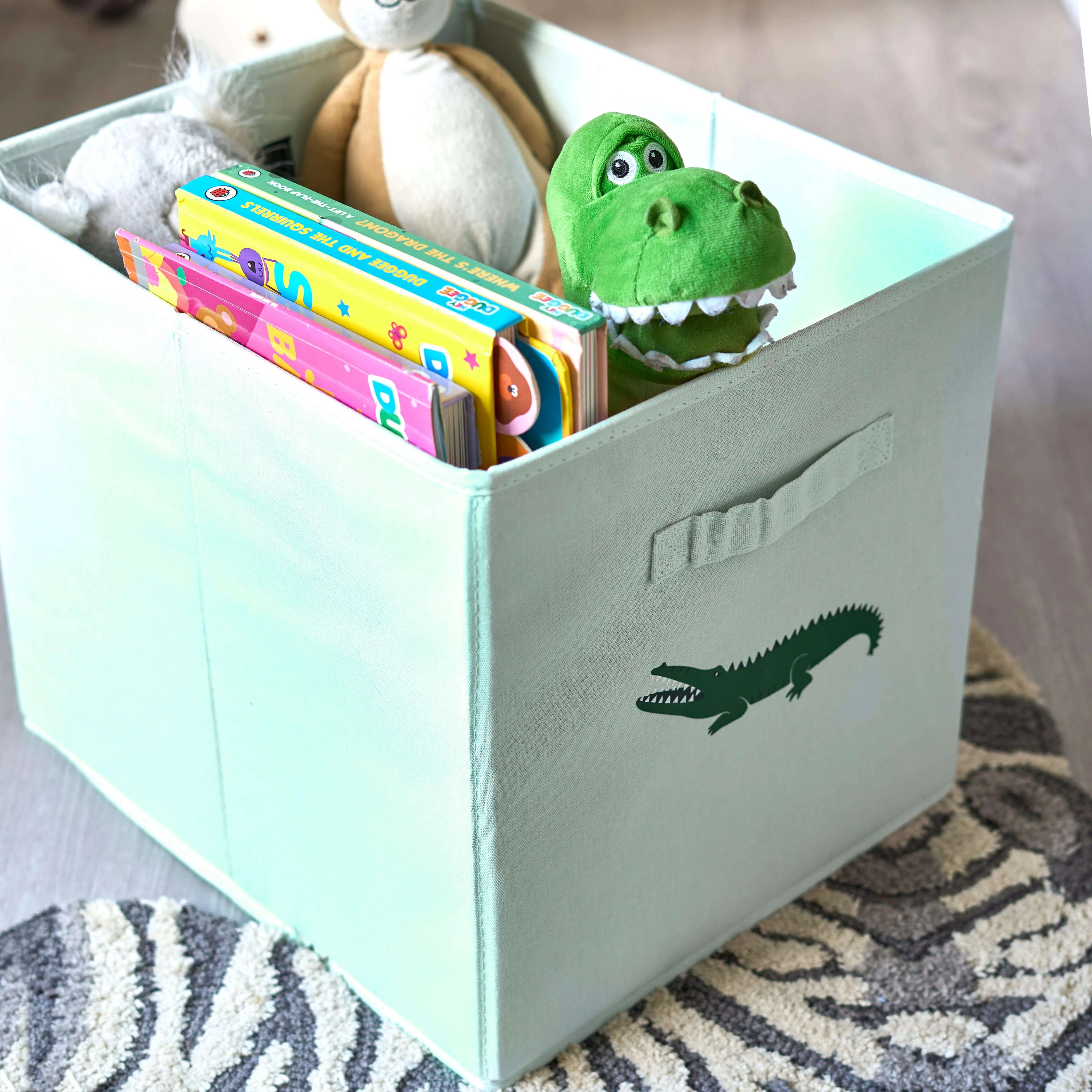 Foldable Material Children's Storage Box - 33 x 38 x 33cm