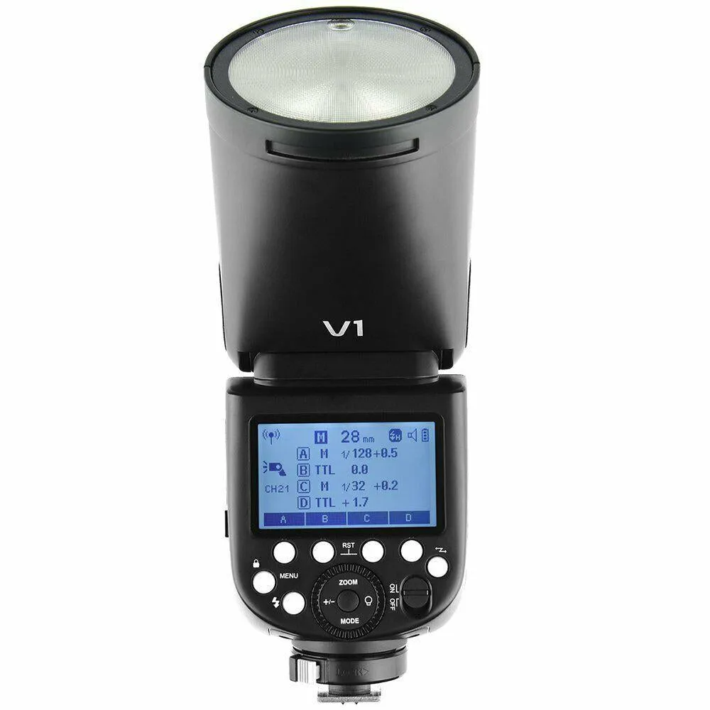 Godox V1-S Round Head Li-ion TTL HSS Master Speedlight Flash for Sony (DEMO STOCK)