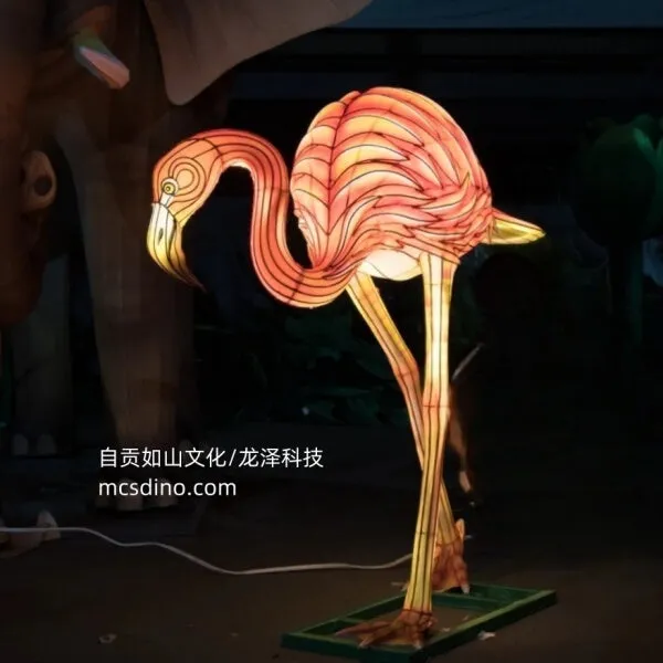 Handmade Animal Flamingo Lanterns-LTFL001