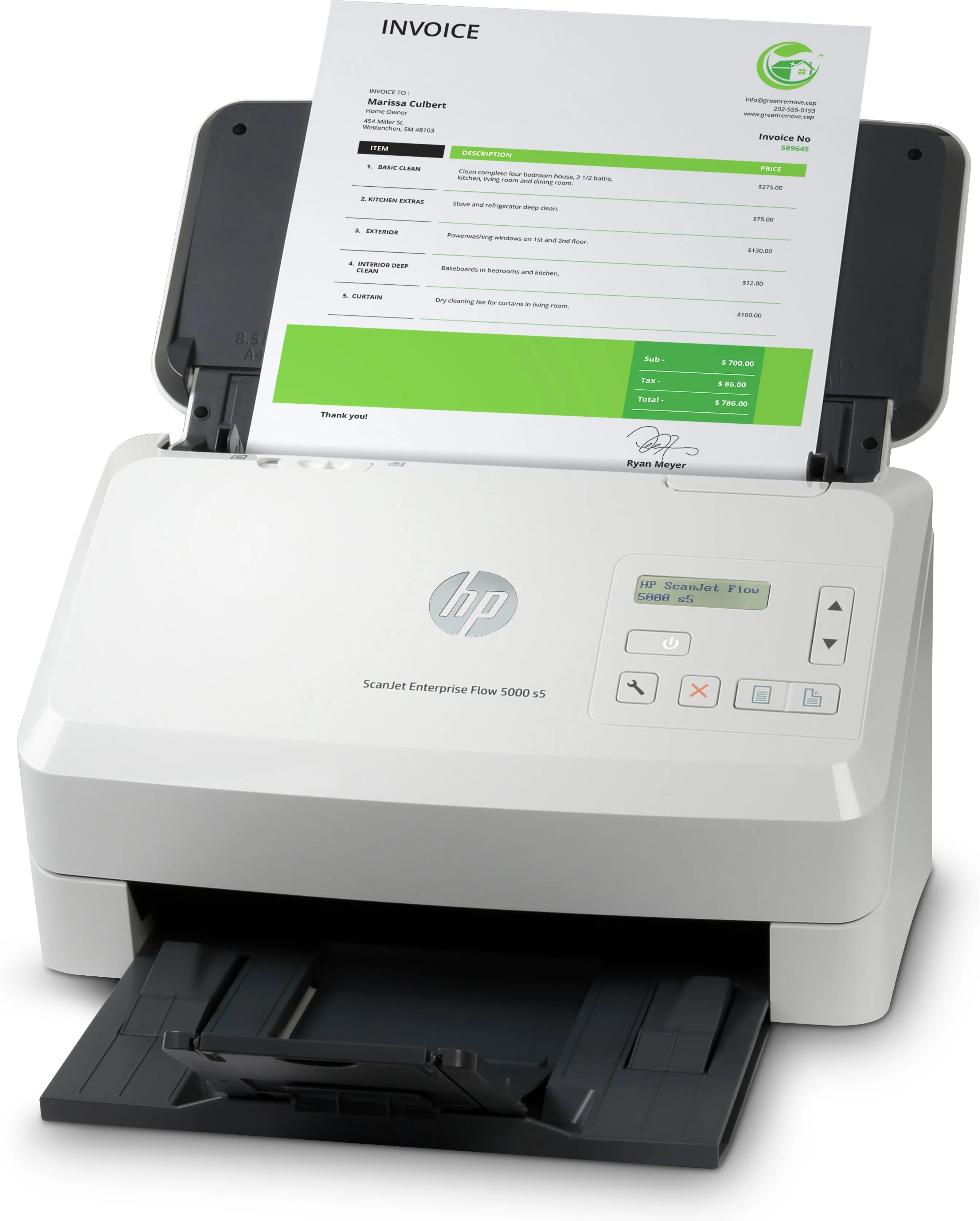 Hp Scanjet Enterprise Flow 5000 S5 - Document Scanner - Desktop - Usb 3.0