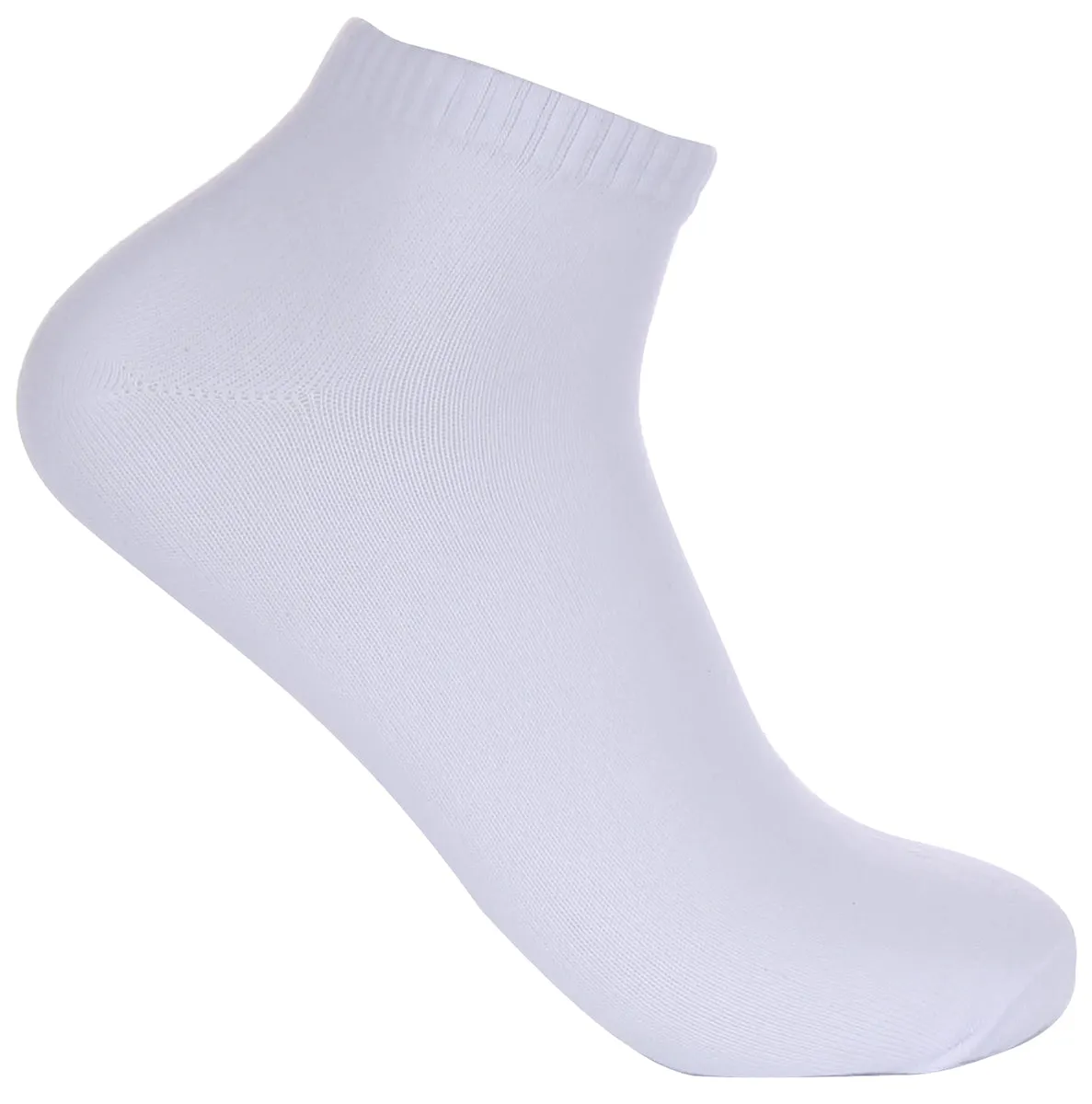 Justinreess England 2 Pair Low Cut Socks In White