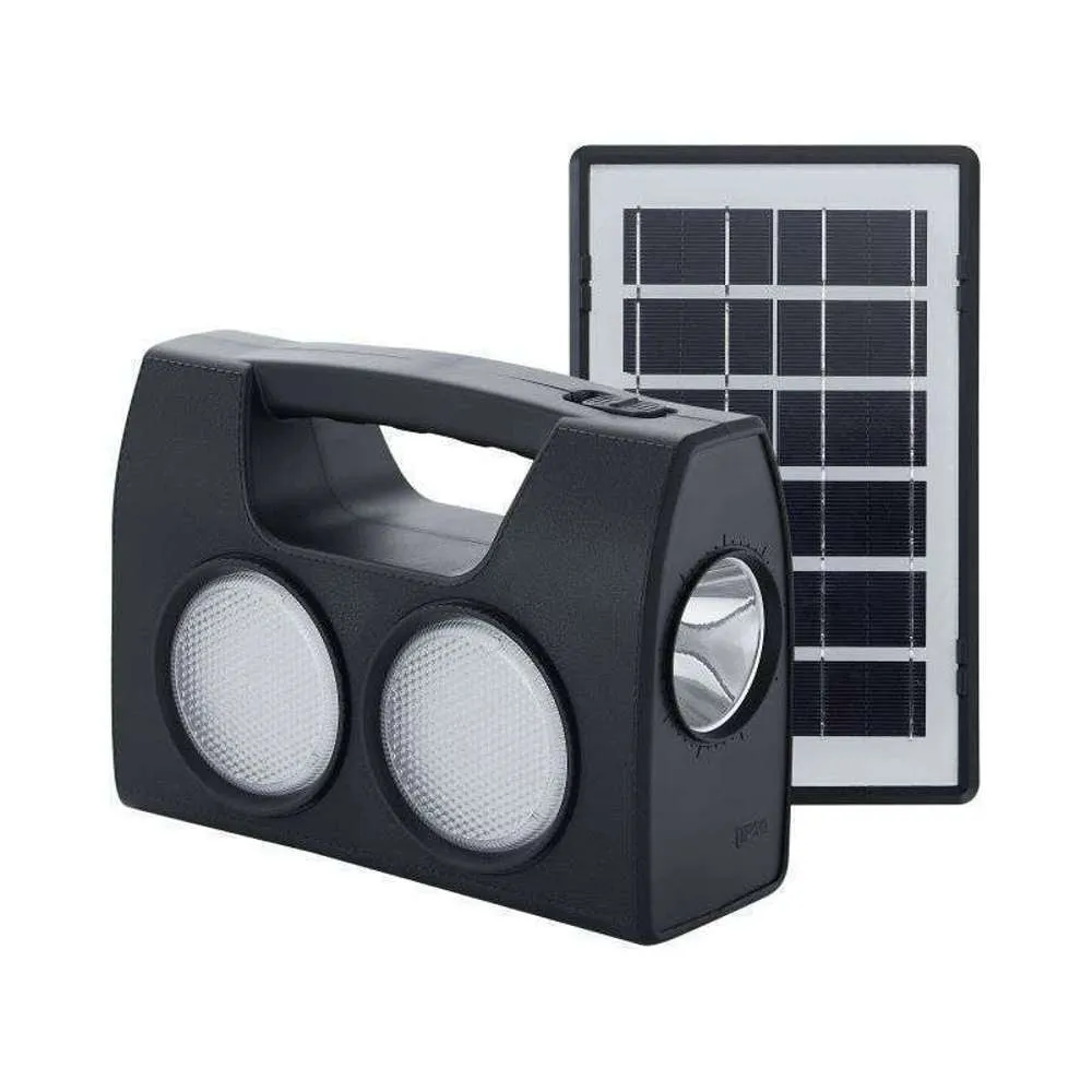 40W Liper Mini Solar System with LED Lights and USB Charging Port – Portable Solar Power Solution