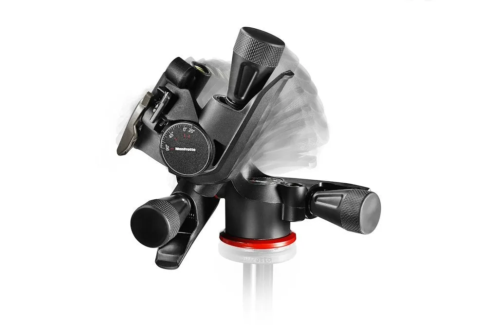 Manfrotto XPRO Geared Three-way Pan/Tilt Tripod Head