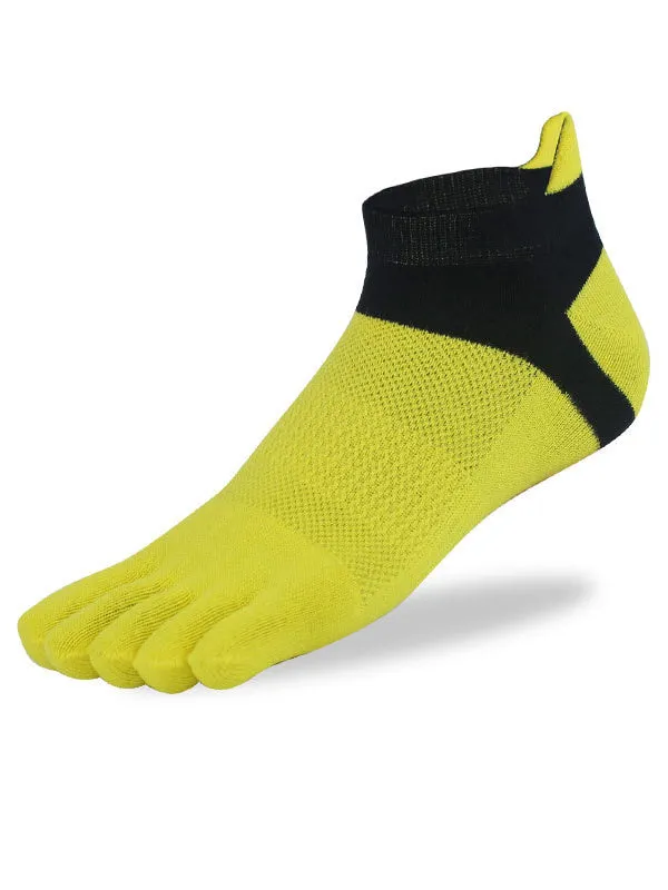 Men's Mesh Breathable Fun Quarter Toe Socks