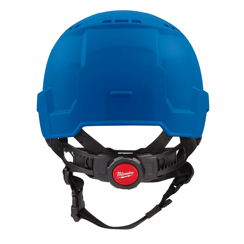 Milwaukee 48-73-1324 BOLT Blue Front Brim Safety Helmet (USA) - Type 2, Class C, Vented