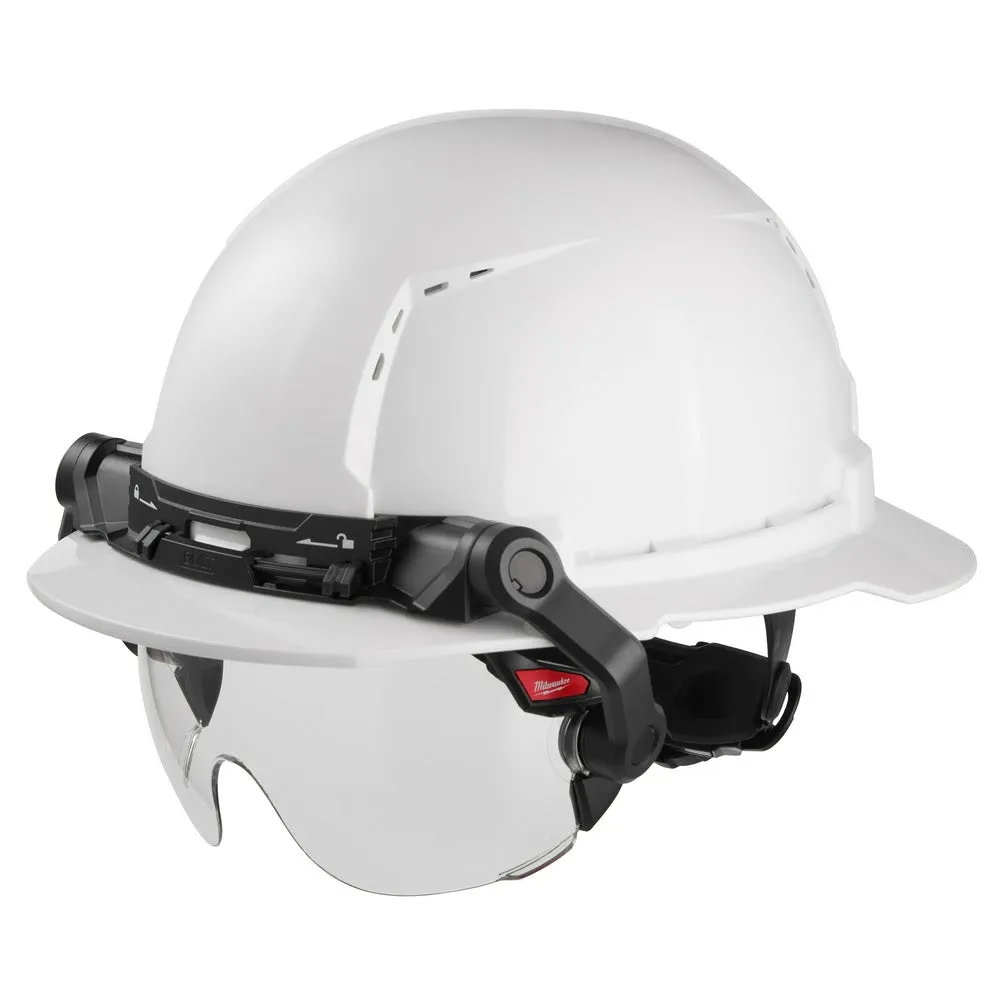 Milwaukee 48-73-1410 BOLT Eye Visor / Face Shield - Clear Dual Coat Lens (Compatible with Milwaukee Safety Helmets & Hard Hats)