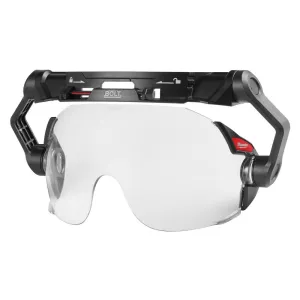 Milwaukee 48-73-1410 BOLT Eye Visor / Face Shield - Clear Dual Coat Lens (Compatible with Milwaukee Safety Helmets & Hard Hats)