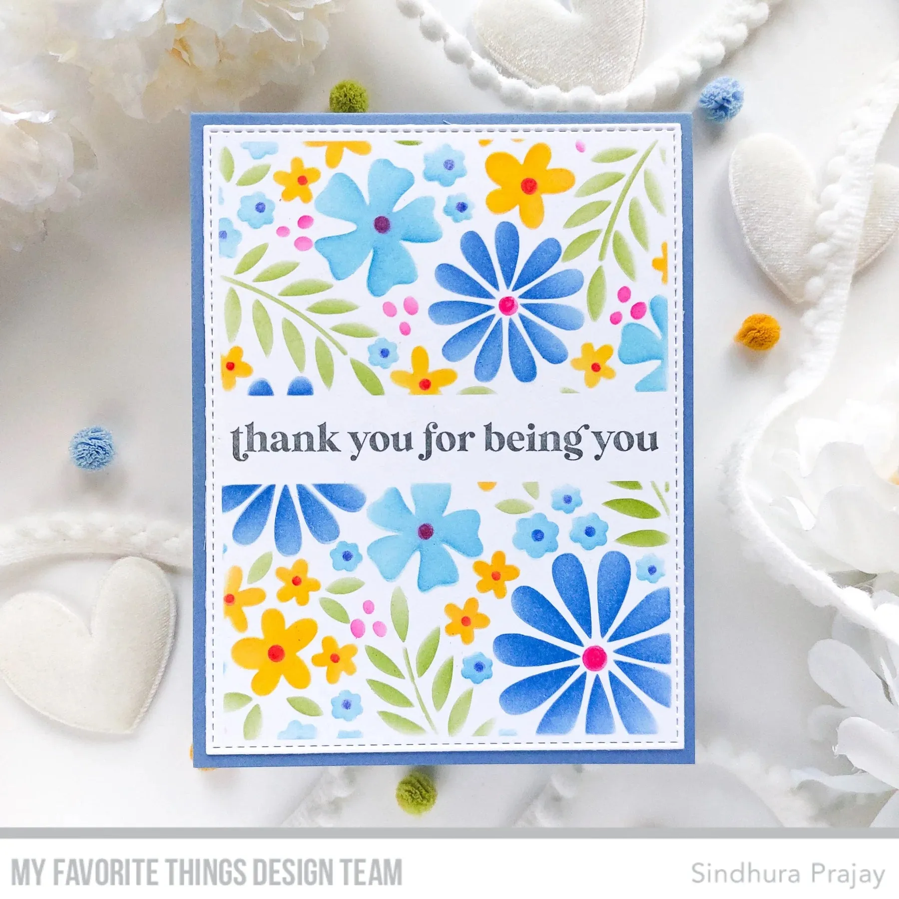 My Favorite Things Flower Fusion Card Kit