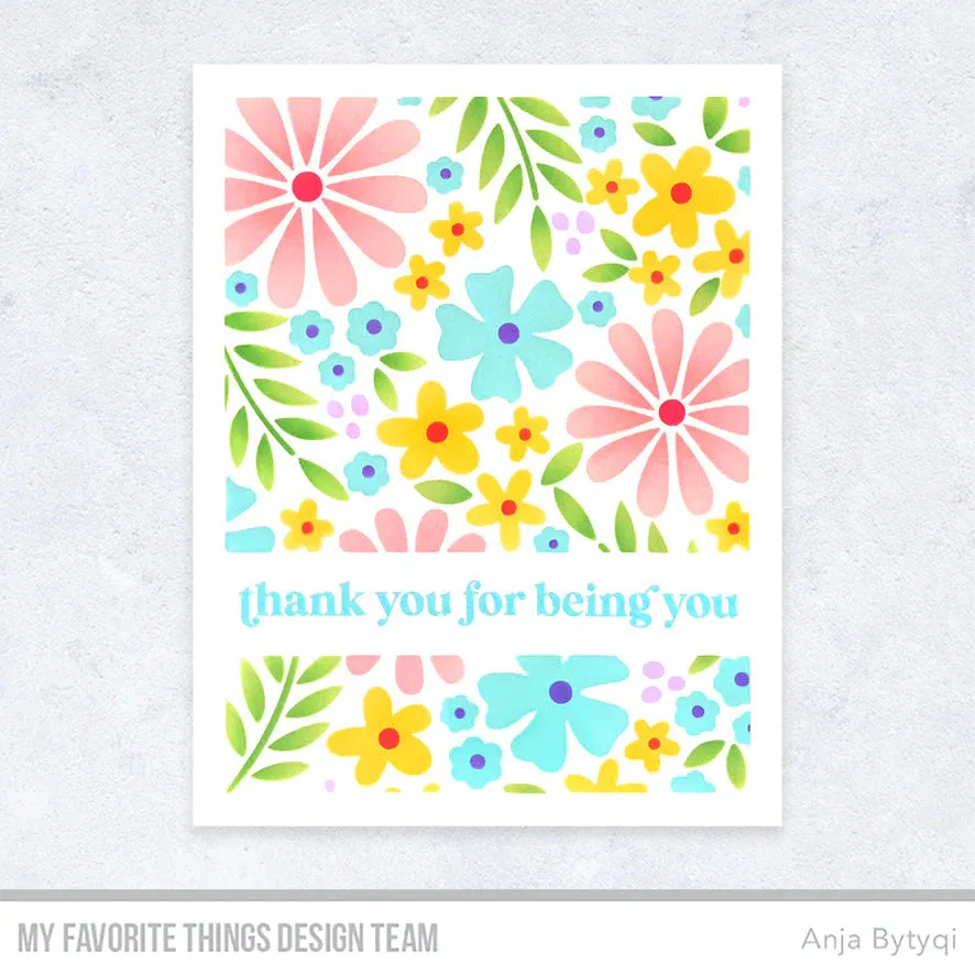 My Favorite Things Flower Fusion Card Kit