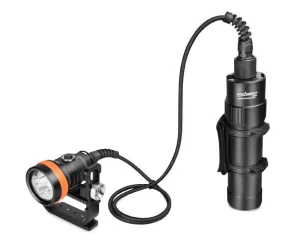 OrcaTorch D630 V2.0 Umbilical Canister Dive Torch