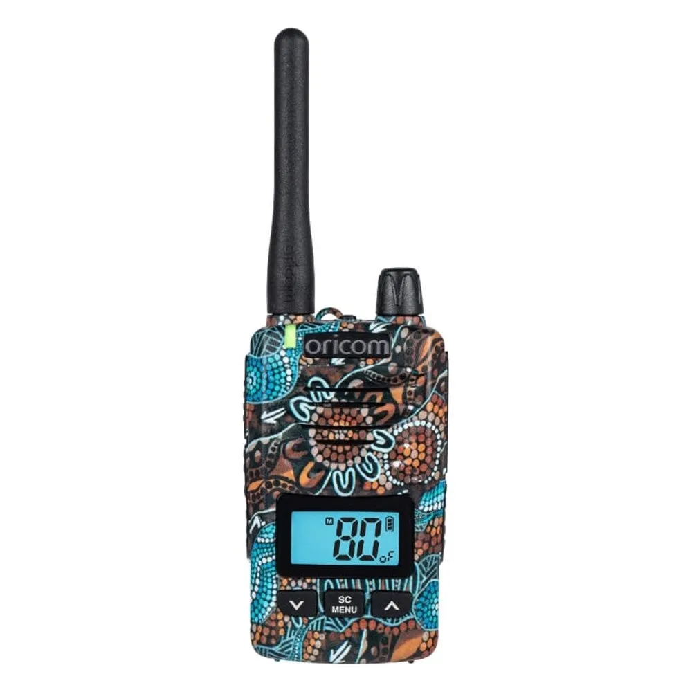 Oricom DTX600WA Walkabout IP67 Rated Waterproof 5W Handheld UHF CB Radio