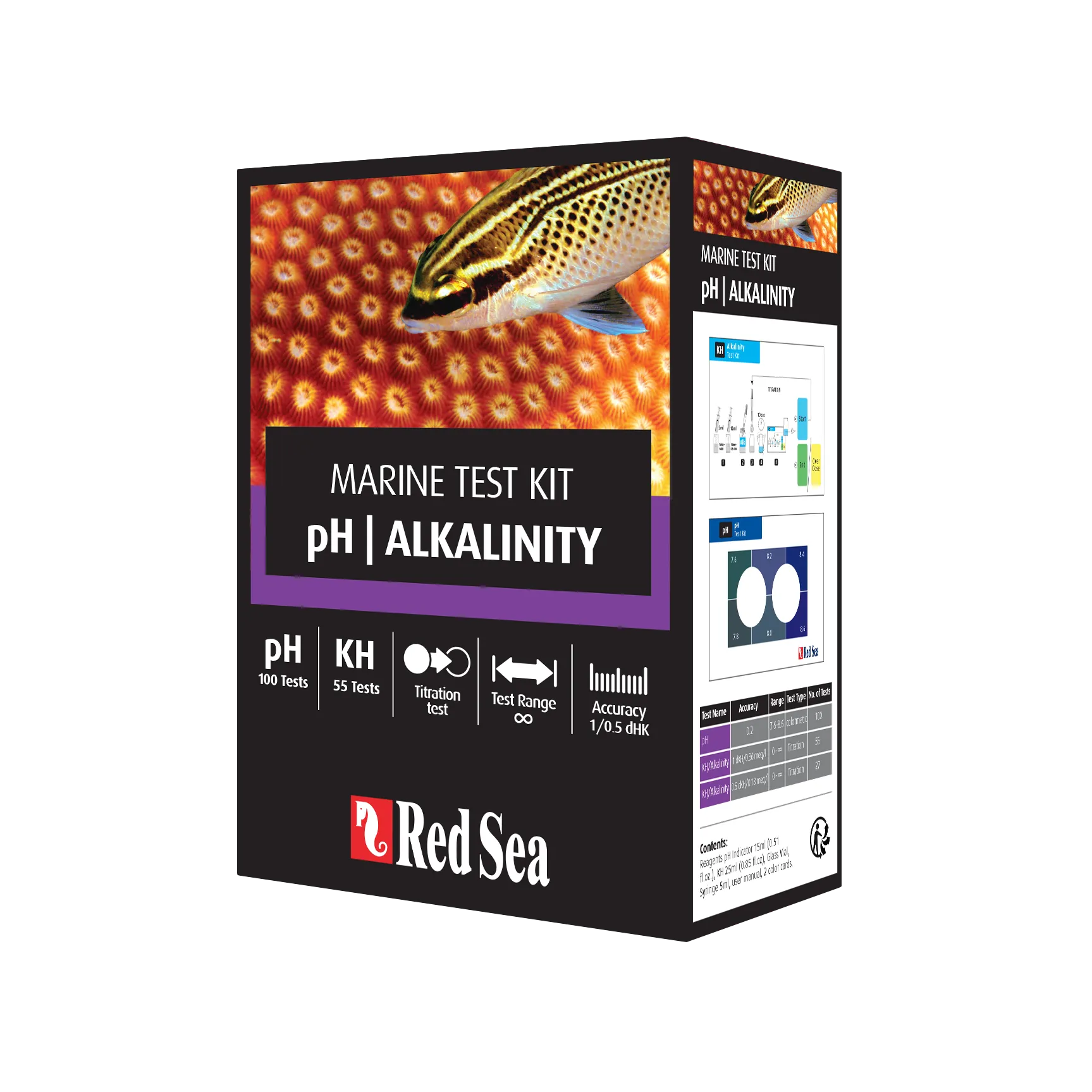 RedSea Mcp Ph / Alkalinity Marine Test Kit