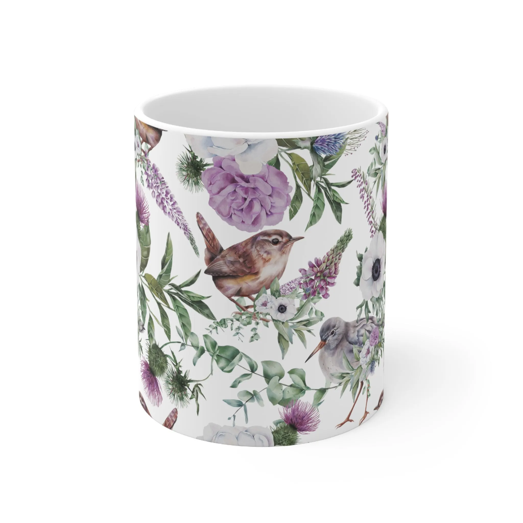 Scottish Floral, Ceramic Mug 11oz