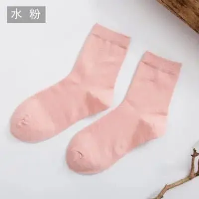 Solid Color Bamboo Socks10 Pair