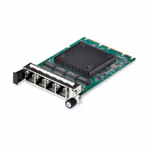 Startech.Com 4-Port Rj45 Gigabit Ocp 3.0 Server Network Card, Intel I350 - Network Adapter - Ocp 3.0 - Gigabit Ethernet