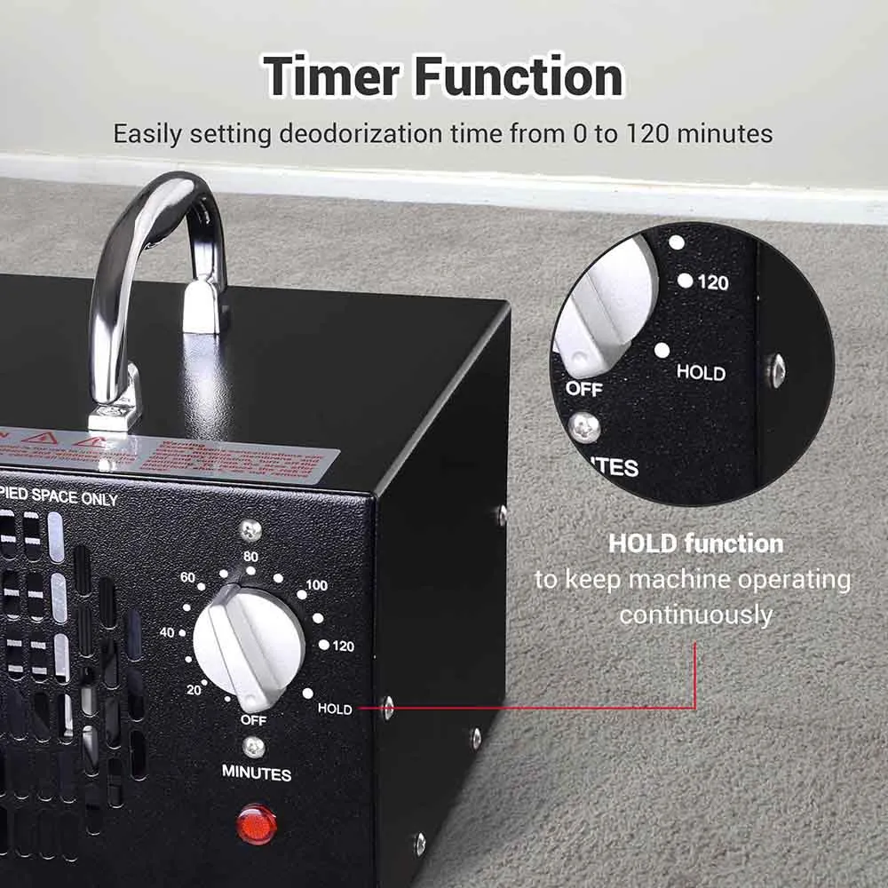 TheLAShop 3500mg Ozone Generator Air Purifier Commercial Ozonator