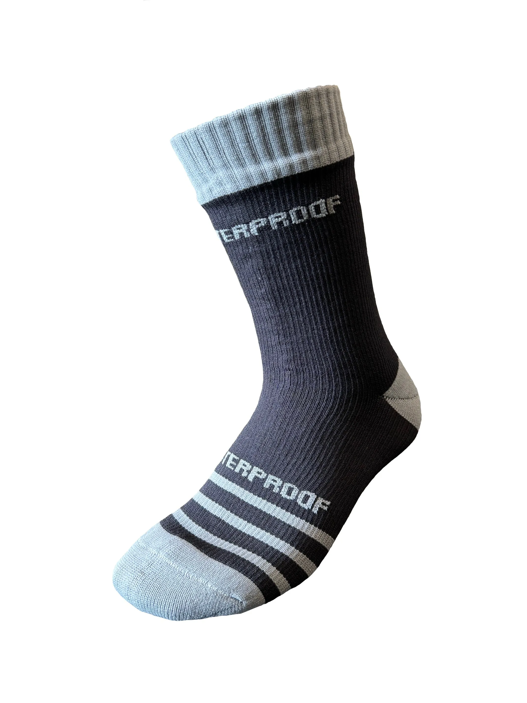 Waterproof Breathable Socks- Black/Gray