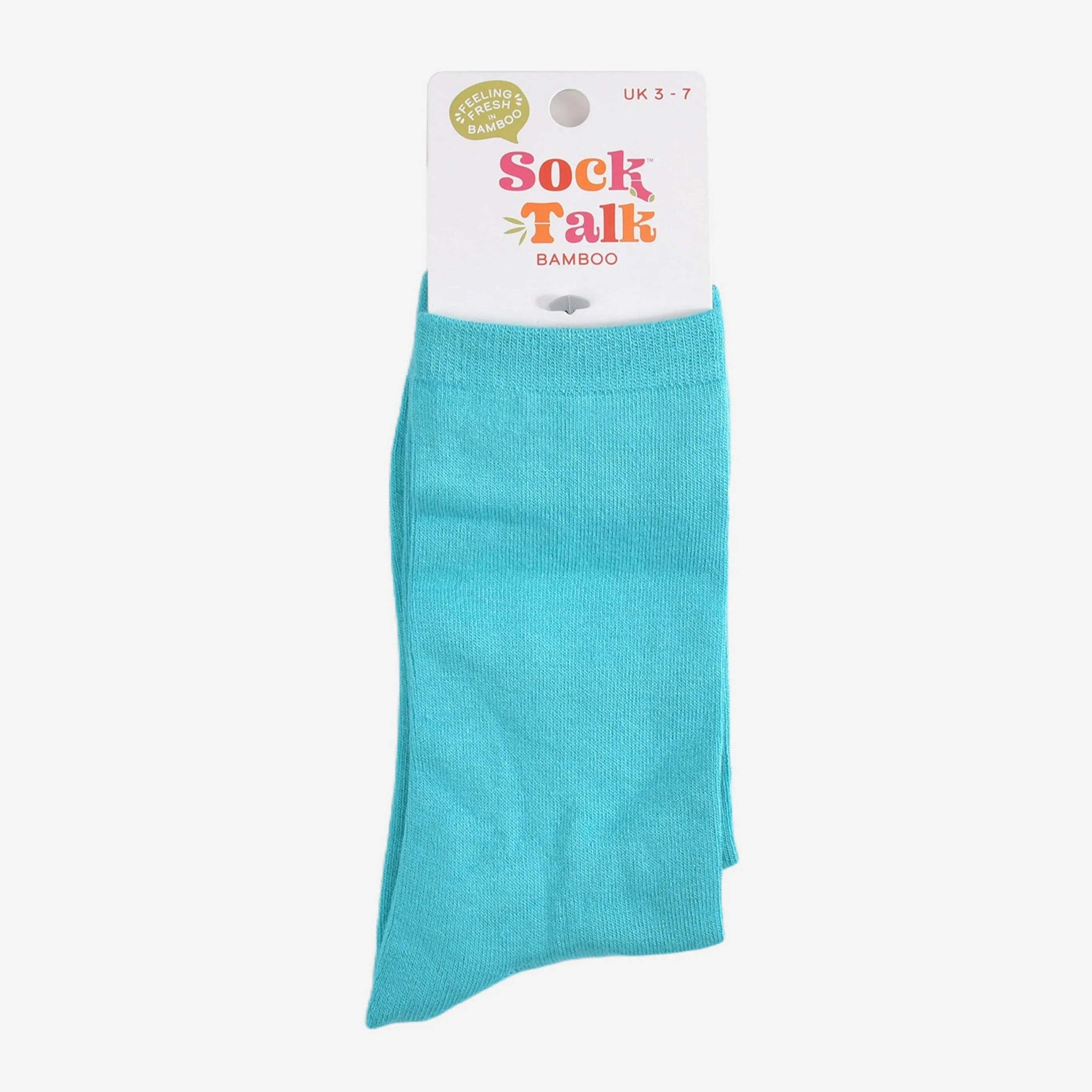 Women's Turquoise Bamboo Socks