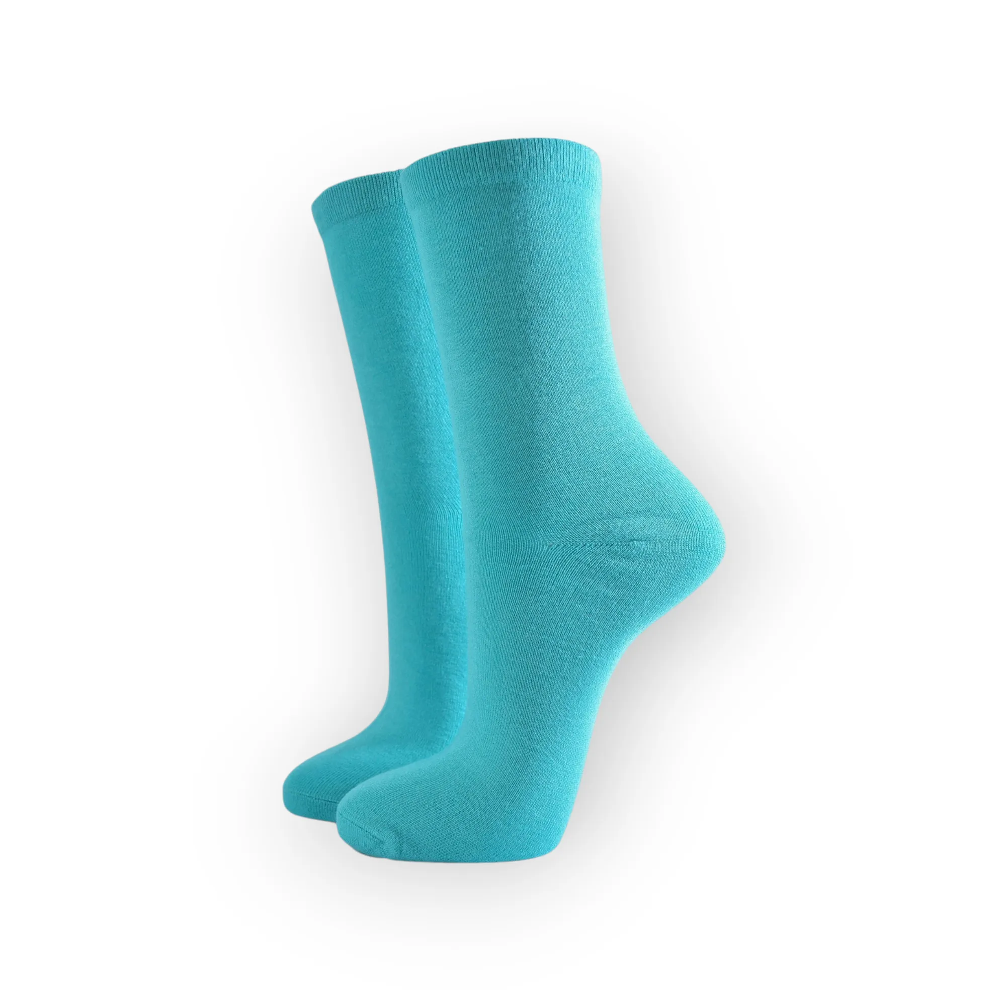 Women's Turquoise Bamboo Socks