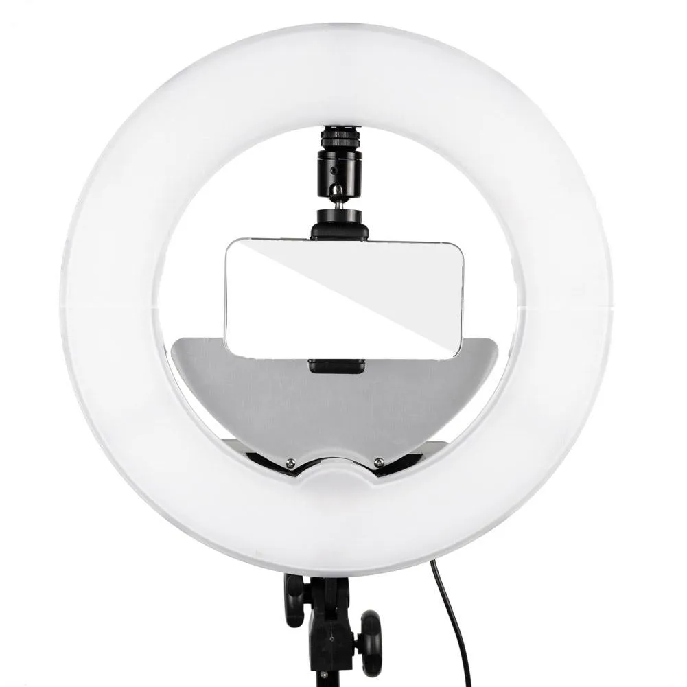 Youtube Vlogger Ring Light Mini Pearl III & 5.5" LED Crystal Air Duo Lighting Kit